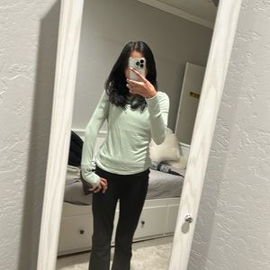 basic long sleeve ribbed top